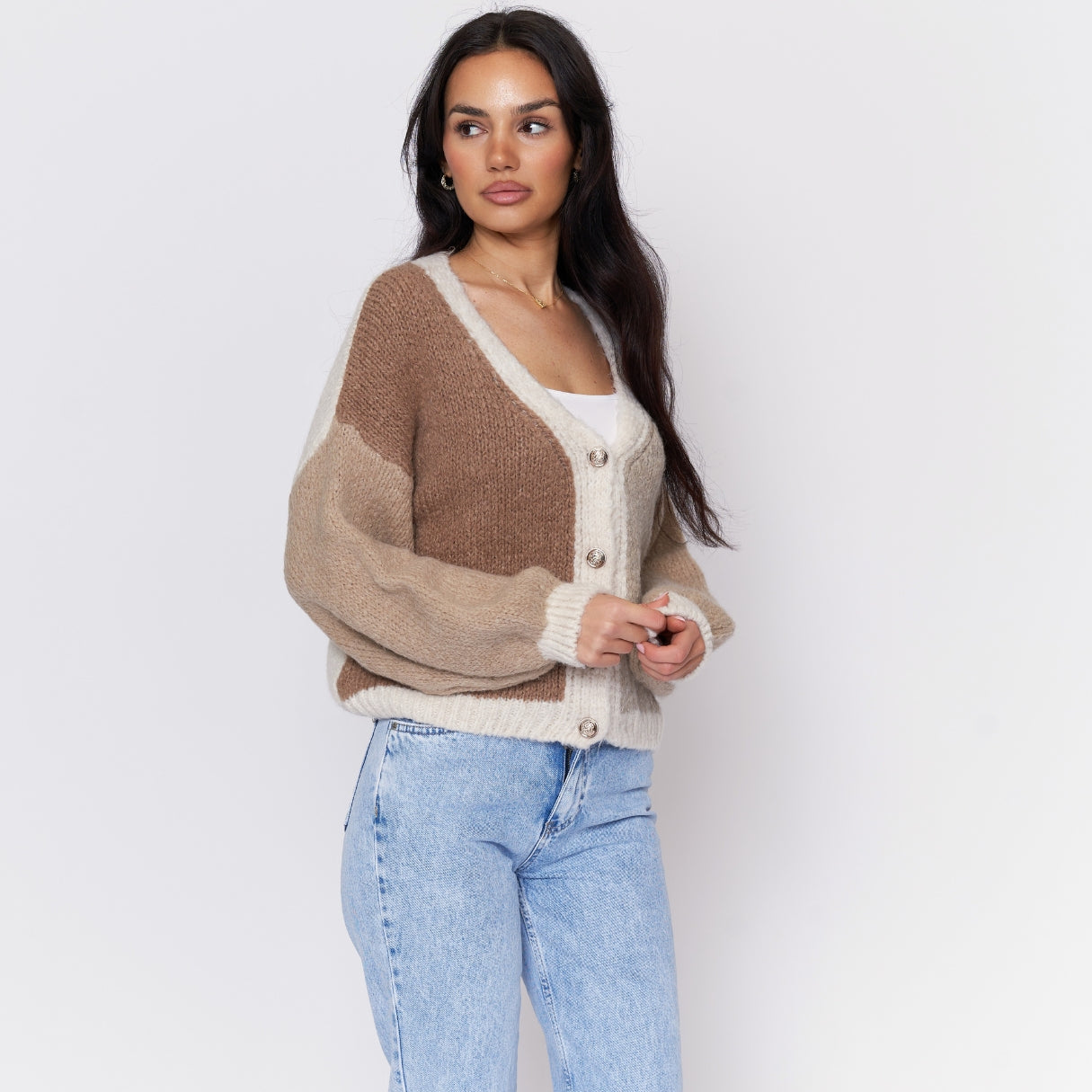 Pastell Velvet Oversized Cardigan