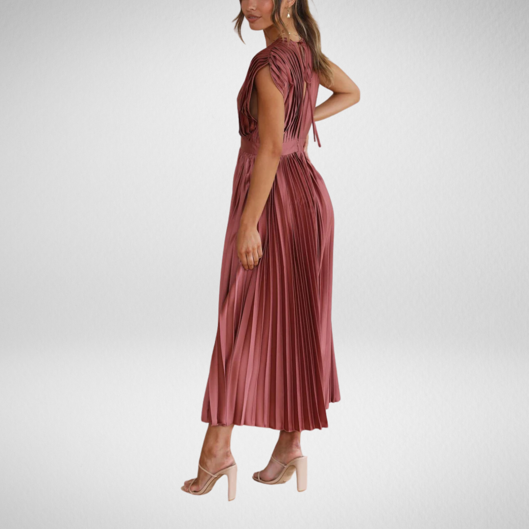 Maria | Elegant geplooide jurk