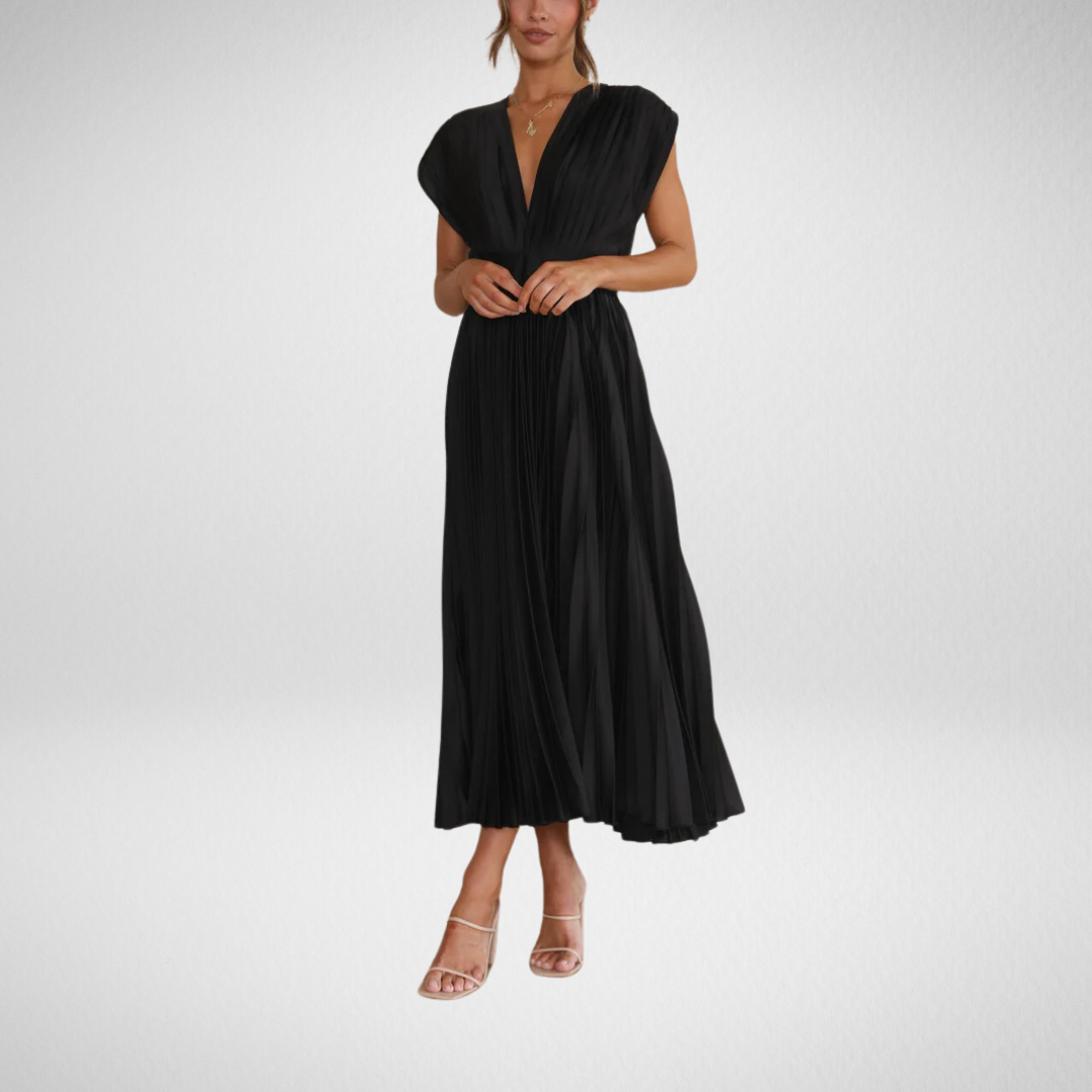 Maria | Elegant geplooide jurk