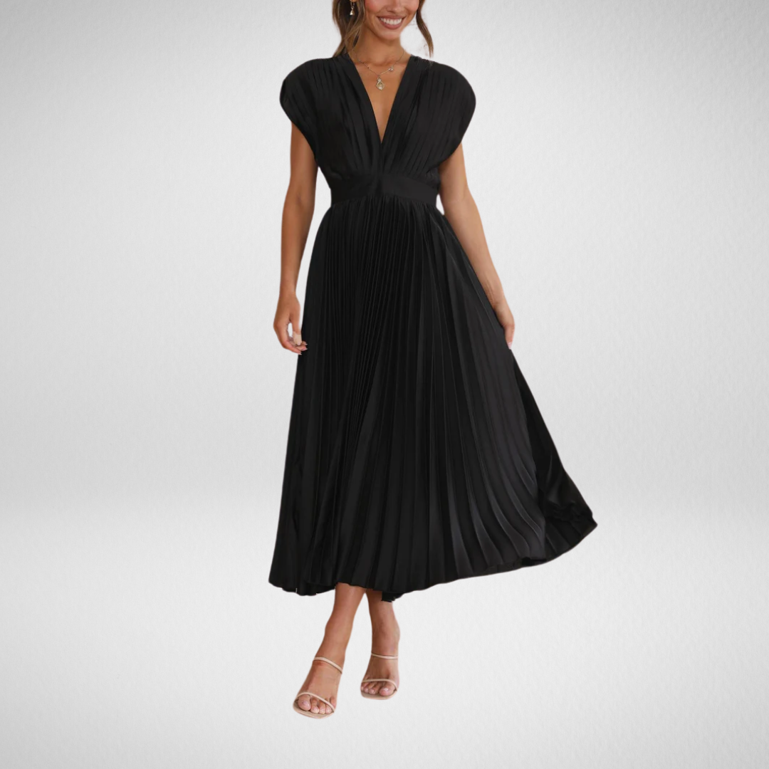 Maria | Elegant geplooide jurk