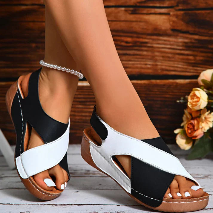 LOTTE - ORTHOPEDISCHE SANDALEN MET HIELONDERSTEUNING