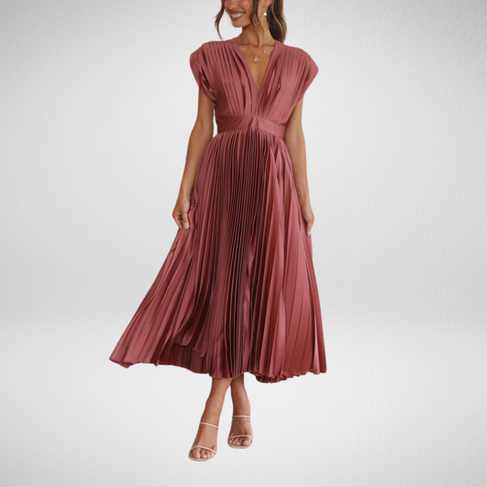 Maria | Elegant geplooide jurk