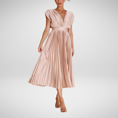 Maria | Elegant geplooide jurk