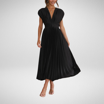 Maria | Elegant geplooide jurk